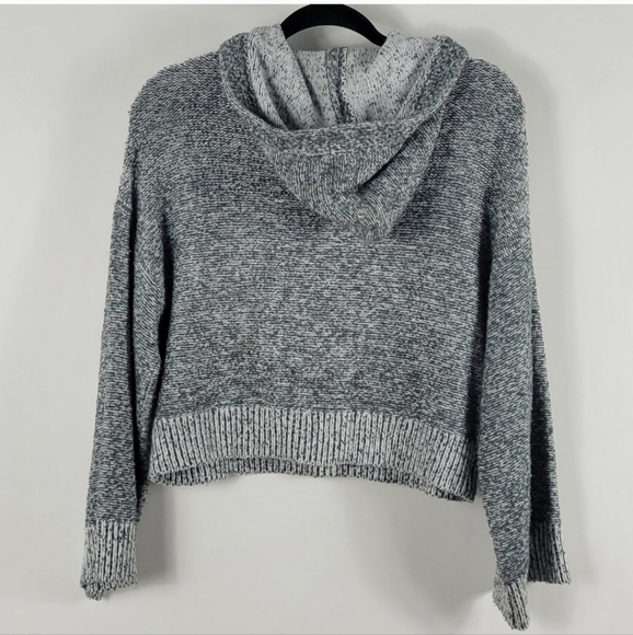 KAISLEY Knit Grey Hoodie Size Small - Picture 2 of 4